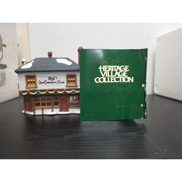 Vtg DEPT 56 DICKENS Village 1987 THE OLD CURIOSITY SHOP Lighted Building 5905-6. - Picture 5 of 10
